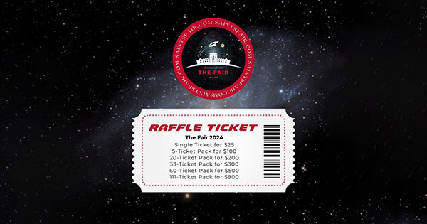 Order tickets for the Saints Fair 2024 | Raffle Nexus
